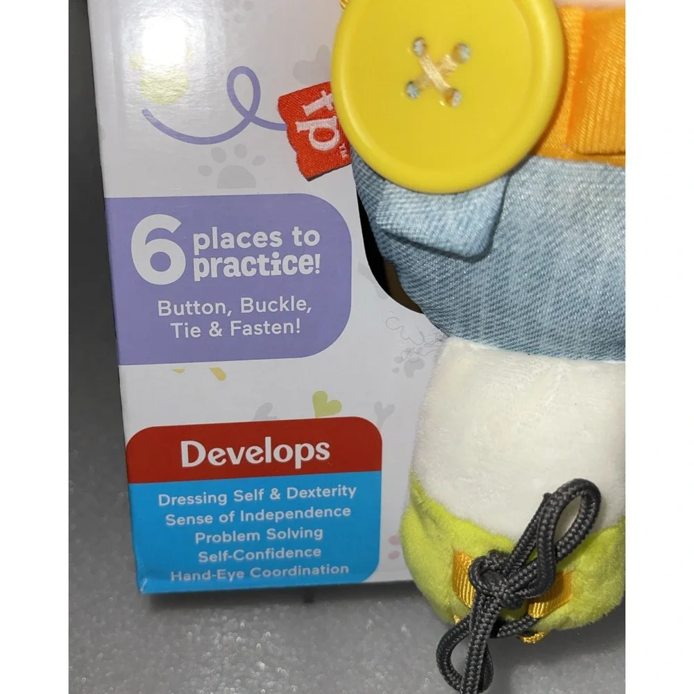 Fisher-Price Fp Pets Learn-To-Dress Pup Preschool Fine Motor Toy For Ages 2+ NEW